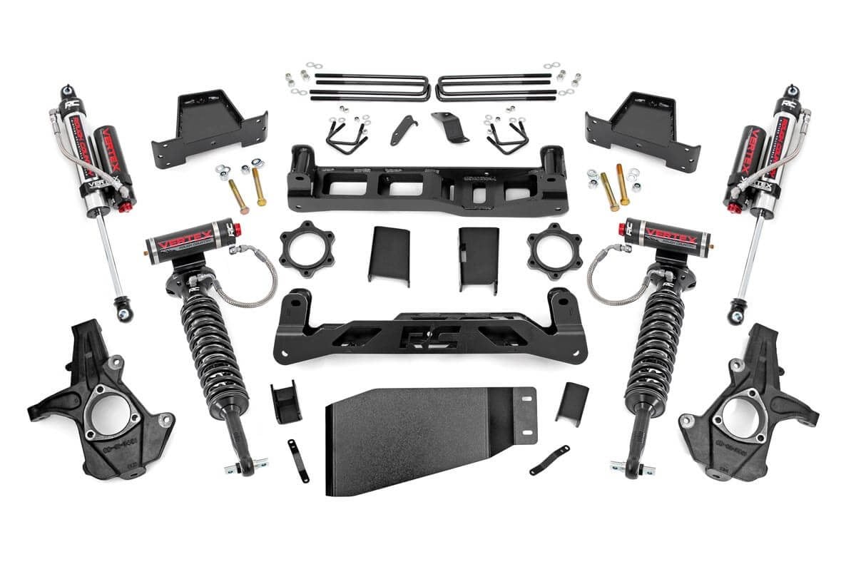 GMC Sierra 1500 Suspension Lift Kit - Rough Country - Vertex - '07-'13